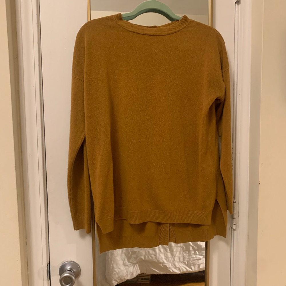 Mustard yellow sweater
